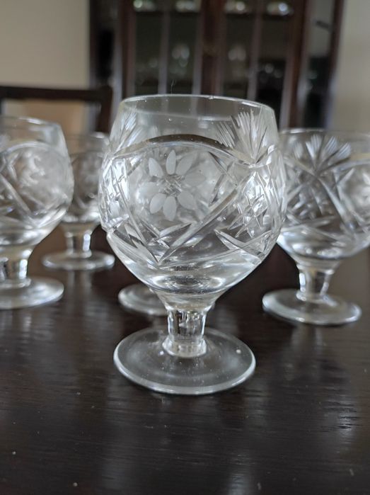 Kieliszki kryształowe