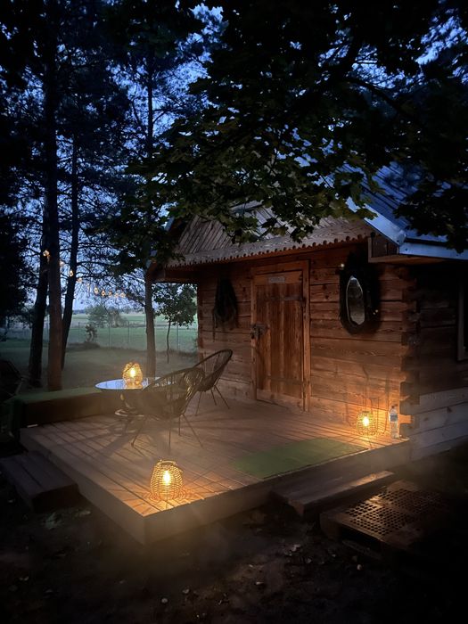 Domek  wynajem wieczor panienski kawalerski jacuzzi sauna paintball