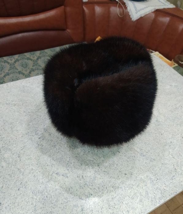 Мужская норковая шапка