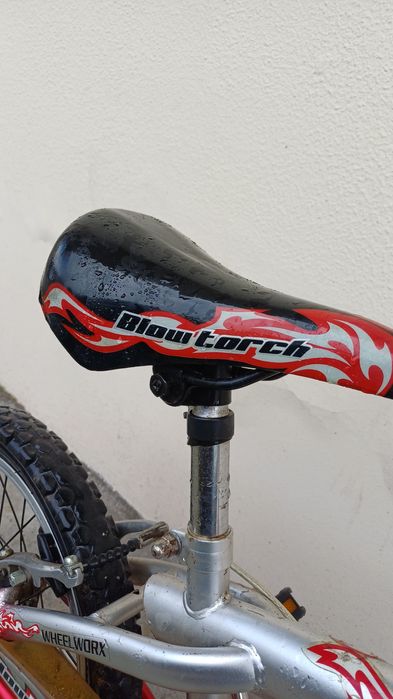 Bicicleta criança com descanso