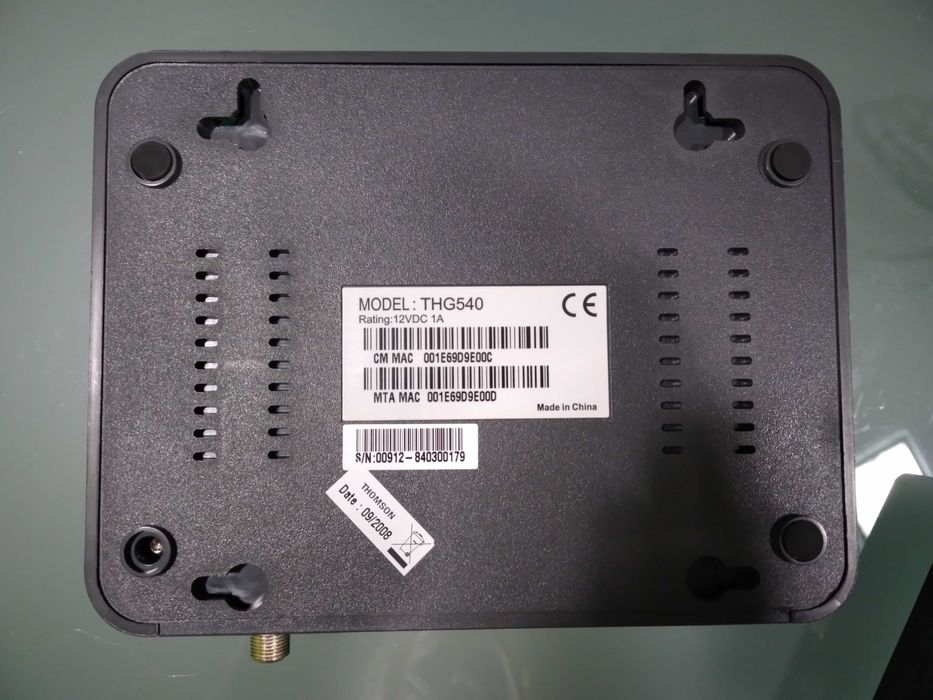 Thomson THG 540 Modem64741329601793122