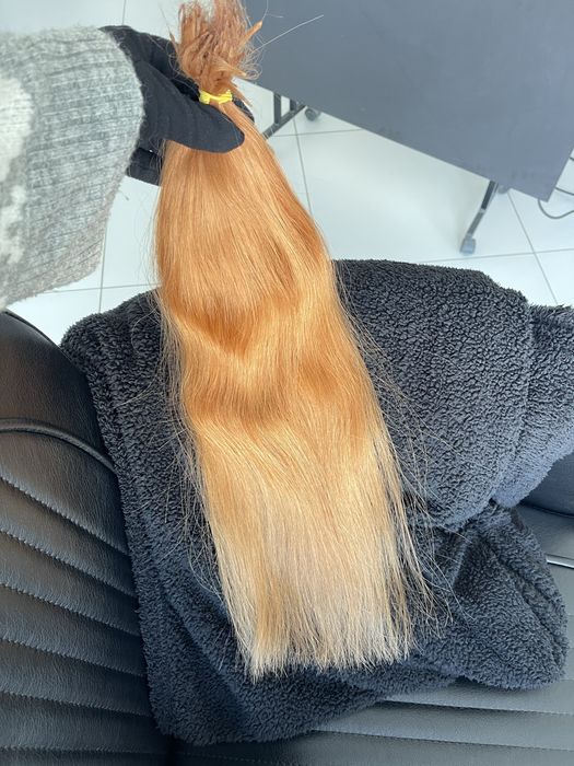 Натуральне волосся,56 см,78 грамів