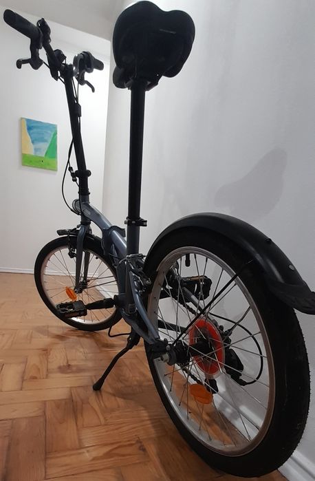 Bicicleta dobrável Btwin Fold 120