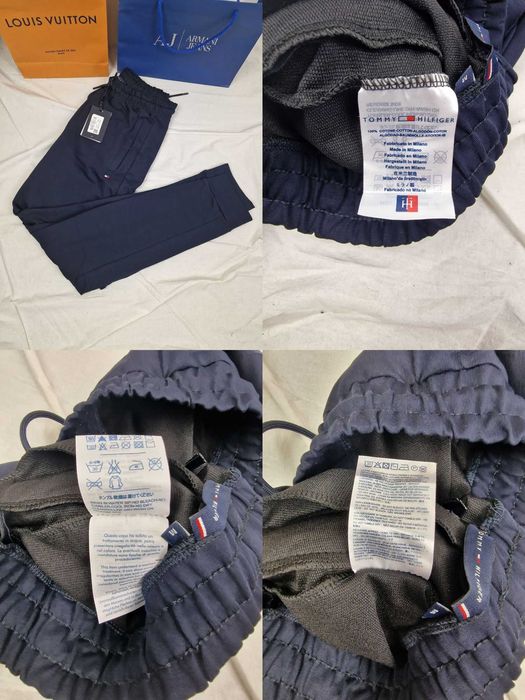 Spodnie dresowe tommy hilfiger nowość męskie outlet premium
