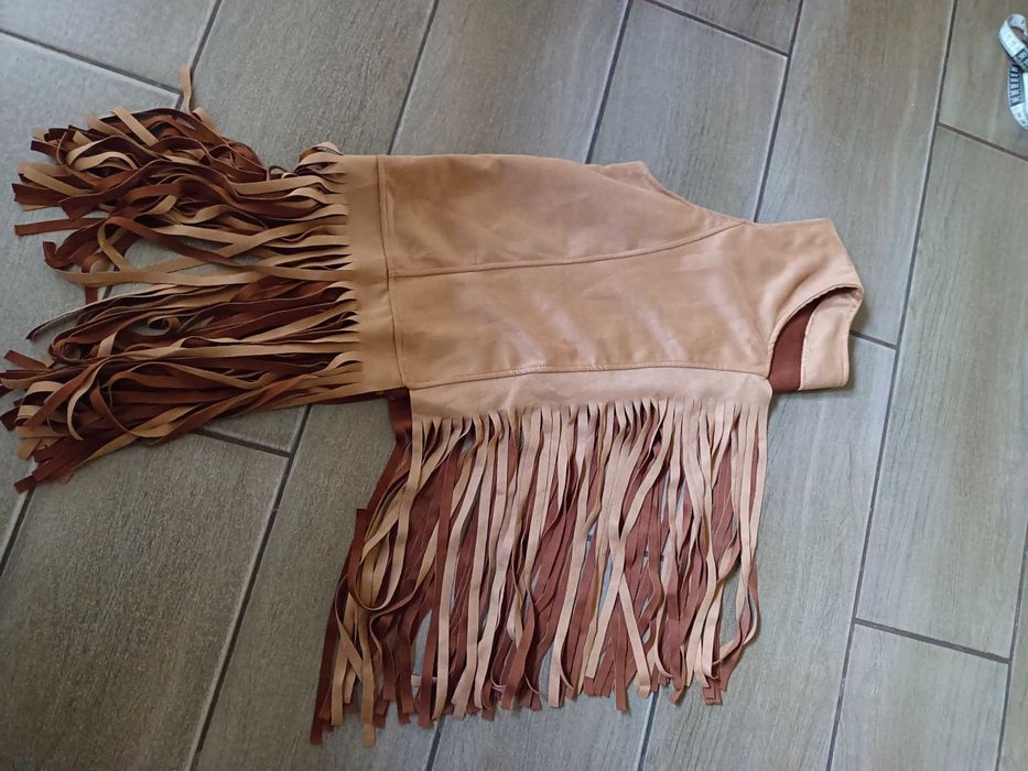 Kamizelka z frędzlami Hipiska - XL/XXL