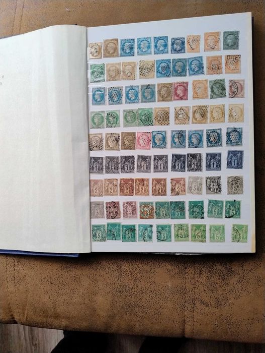 Stare znaczki francuskie od 1853r.