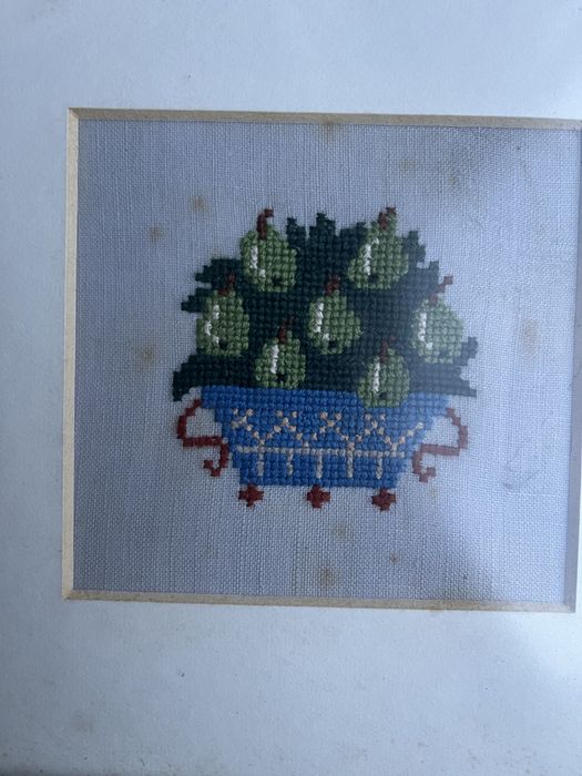 Quadros em ponto cruz