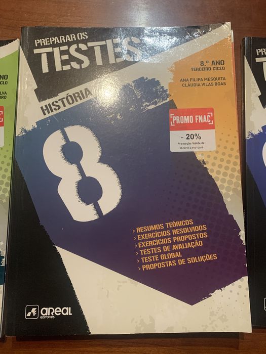 Livros Escolares 8 Ano Preparação exame