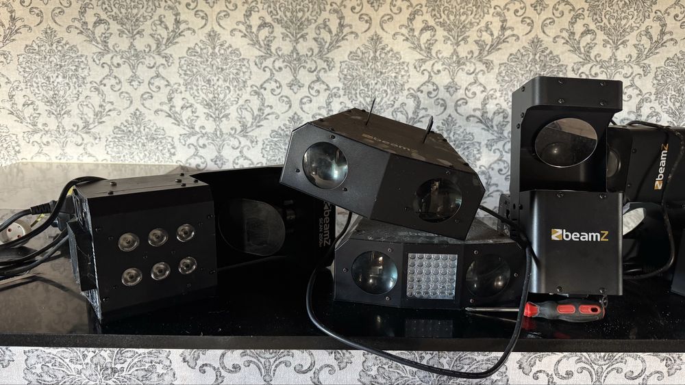 9 jogos de luzes discoteca profissional