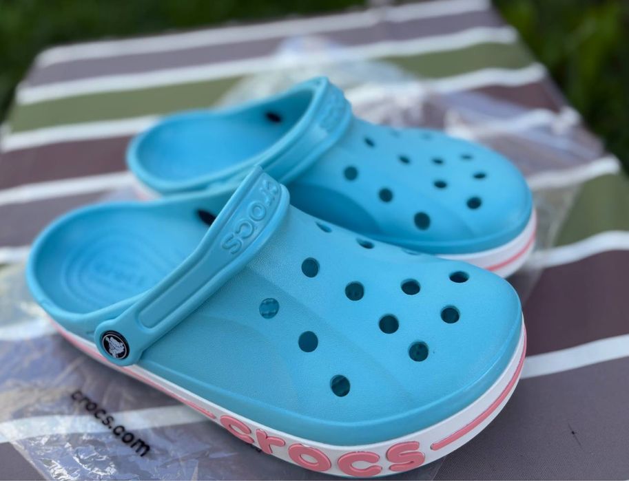 Крокси жіночі блакитні Crocs 39, 40/41 розмір оригінал