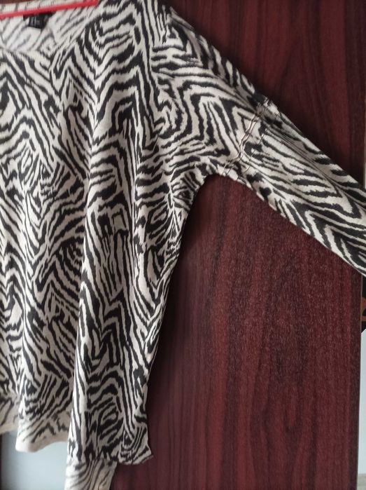 Sweter luźny cienki H&M rozm M