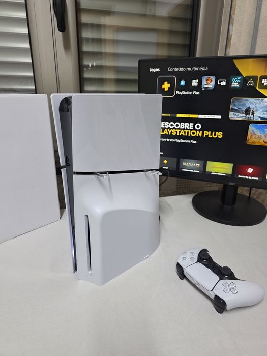 Ps5 slim disco 1tb com garantia