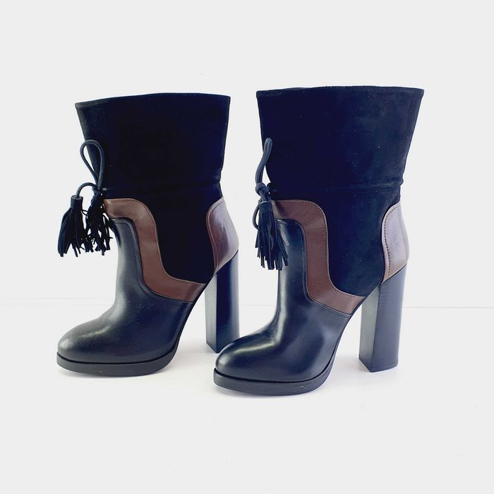 Skórzane kozaki H&M rozmiar 40 NOWE