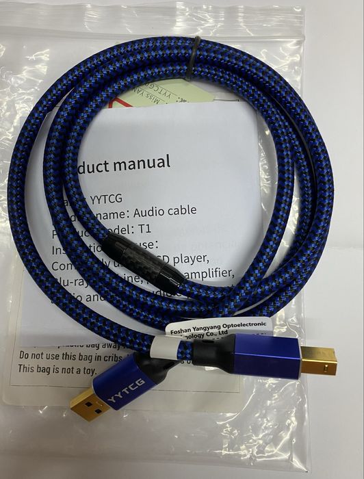 Cabo de Dados USB A para USB B Quadrado