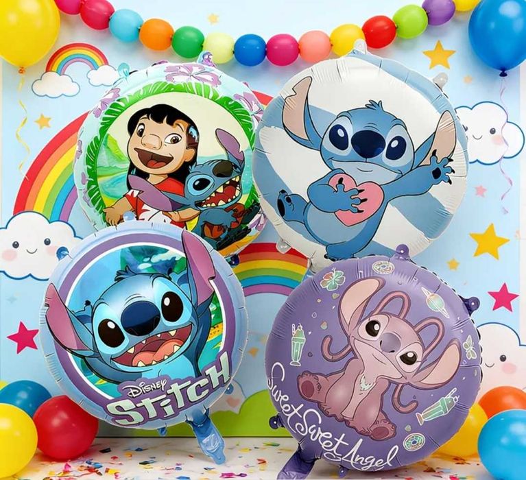 Balony Foliowe Lilo i Stitch 4el.
