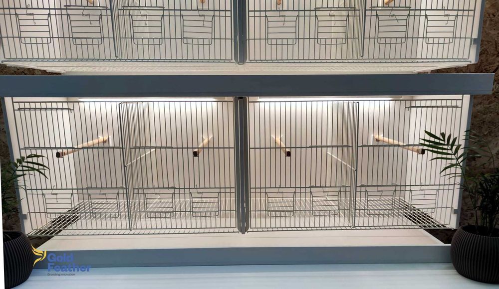 Gaiolas criação PVC - Especial Canários