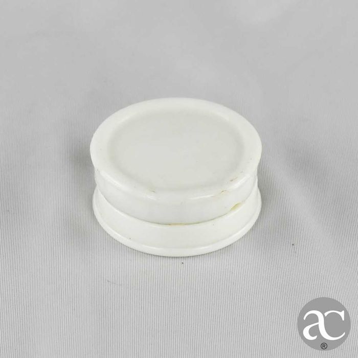 Caixa redonda em vidro leitoso “Bella Aurora Barcelona”