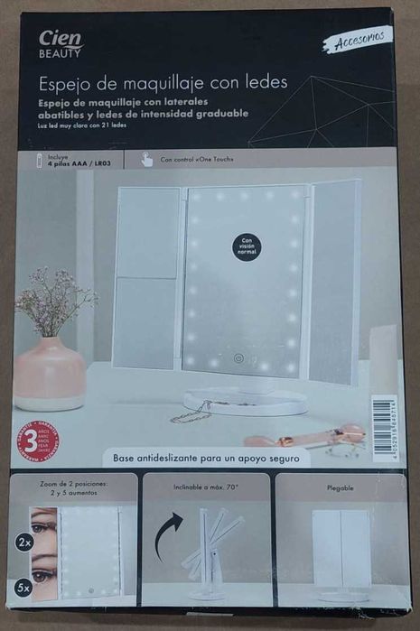 Espelho Maquilagem LED