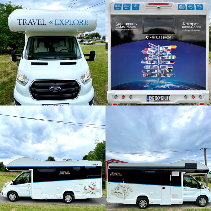 Wynajem Kampera z 2023r, Wersja zimowa, Automat, Nowy Sącz