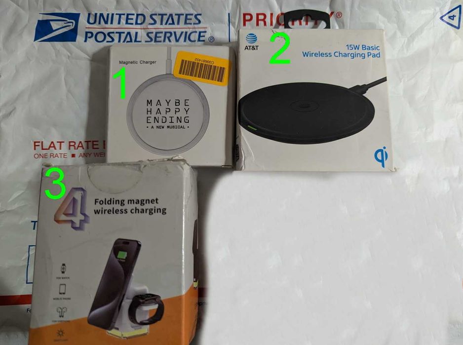 з США Нова Бездротова швидка зарядки 15 W вт ATT  MagSafe