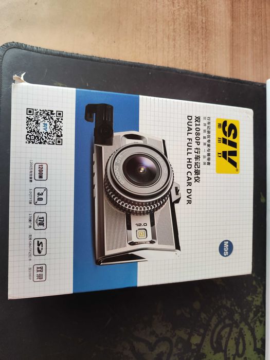 Wideorejestrator SIV M9S NOVATEK SONY WDR 2x FHD kamera przód i tył