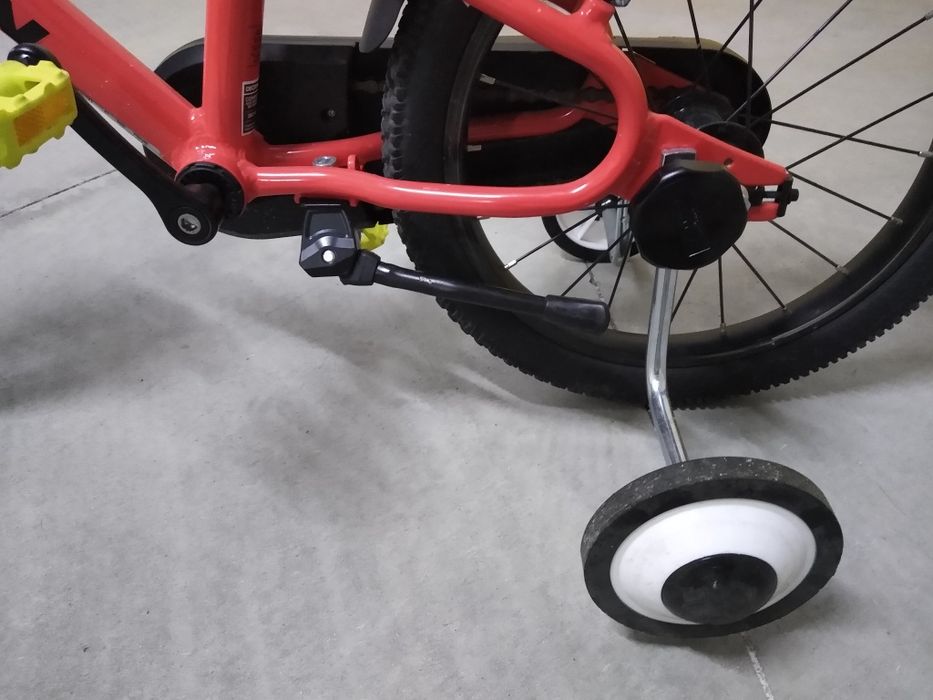 Bicicleta de criança (Alumínio) com rodas de apoio amovíveis