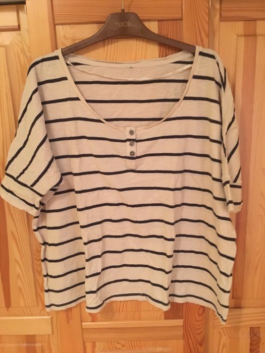 Bluzka w paski oversize rozm. M/L/XL