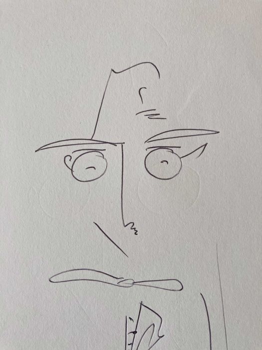 Desenho Original a Tinta da China - Yvens Pessoa