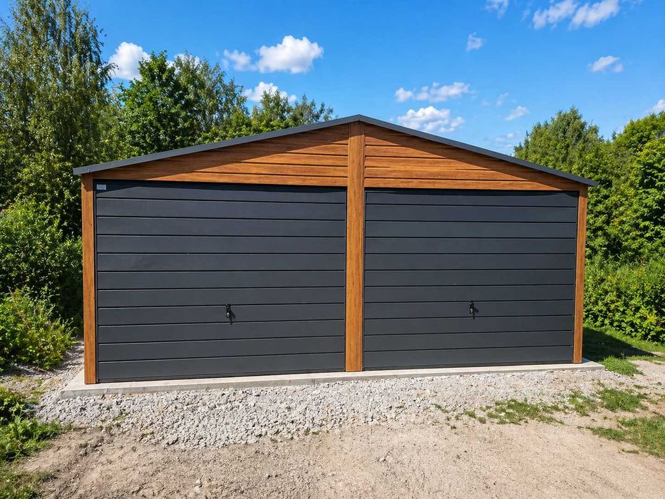 Garaż blaszany 6x5 PREMIUM inne wymiary