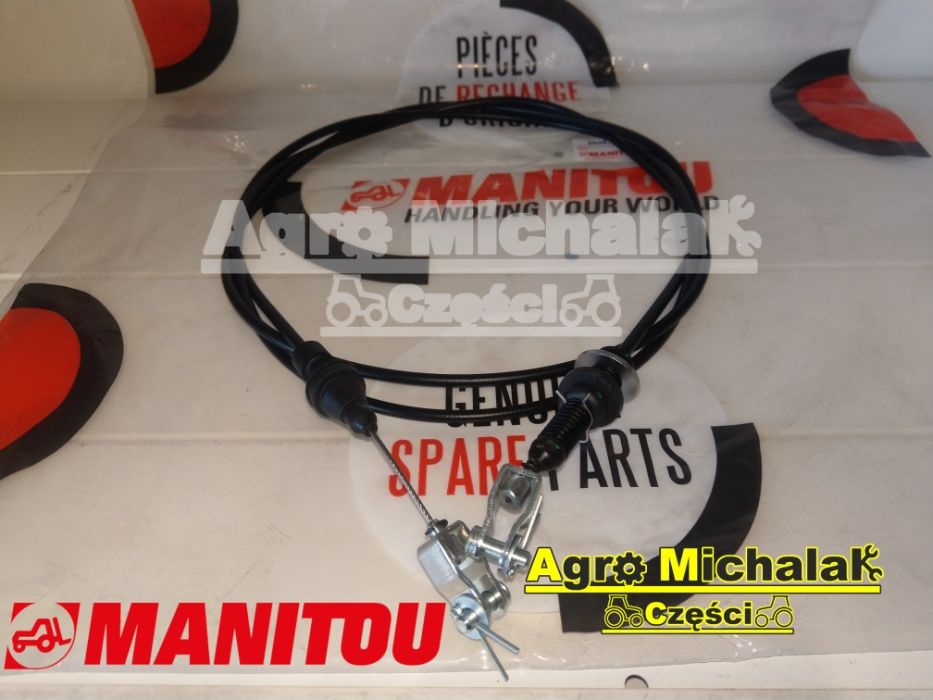 Linka gazu Manitou MLT 523, MLT 627 ORG , L-249 cm