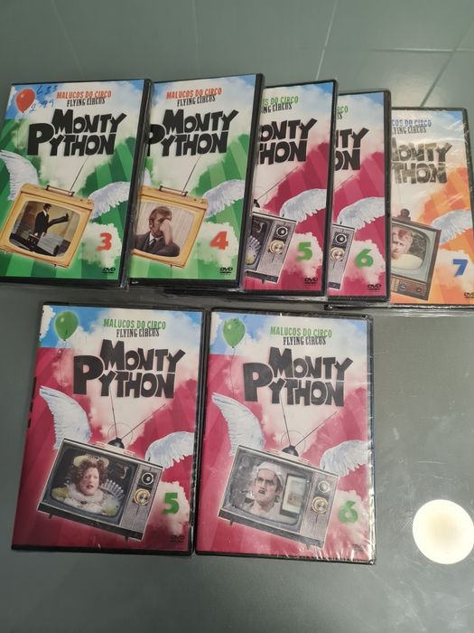 Monty Python DVDs