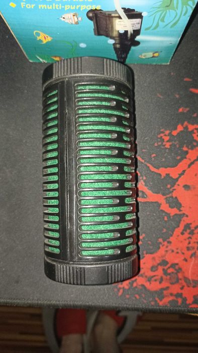 Помпа - фильтр аквариумная power head pow 300-1 на 170 литров с фильтр