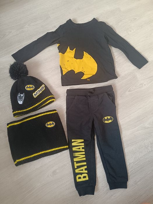 Komplet chłopięcy dla małego Batmana