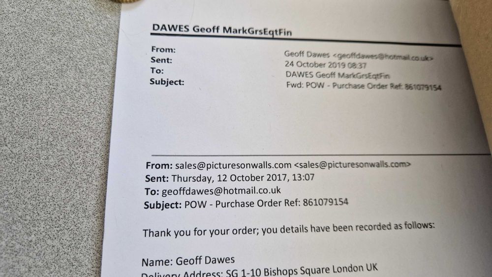 Banksy soup can poster