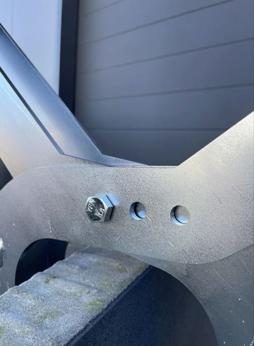 Chwytak uchwyt zawieszany dźwig koparka do krawężników płyt bloczków