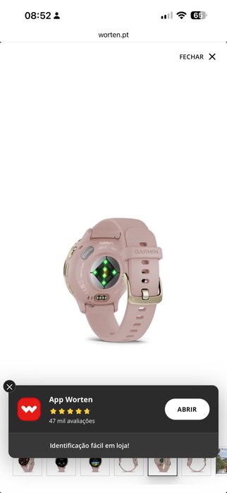 Garmin Venus 3s rose gold 41mm