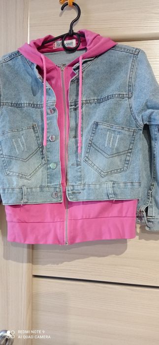 Куртка джинсовая детская