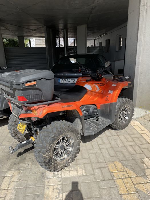 CFMoto 450L  Laranja em Excelente estado