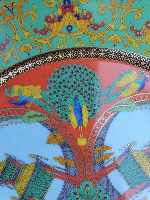 Prato de Porcelana Rosenthal VERSAGE  "Le voyage de Marco Polo"