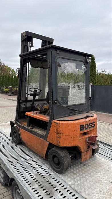 Wózek widłowy Steinbock Boss KE 16-50 1,6 t 48V + widły + prostownik