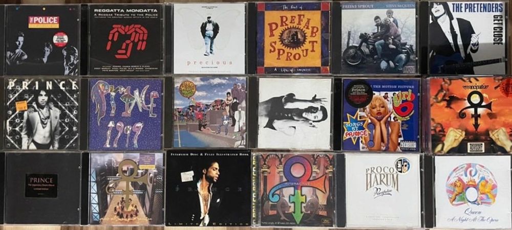 Colecção de CDs de P a S