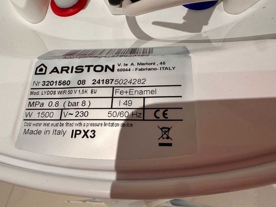 Termoacumulador eletrico Ariston