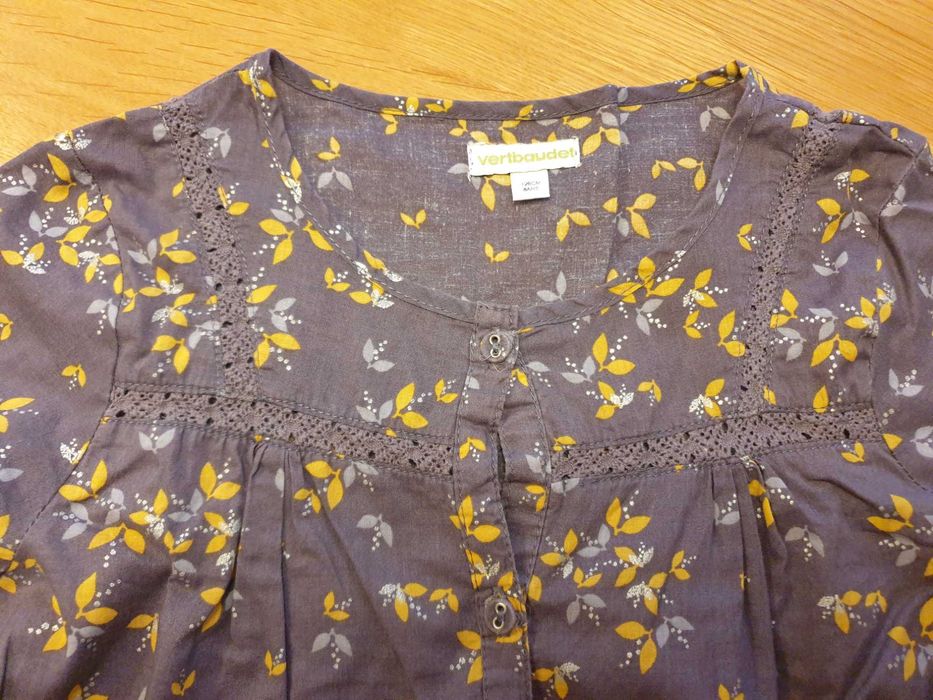 Camisa de meia manga Verbaudet 8 anos