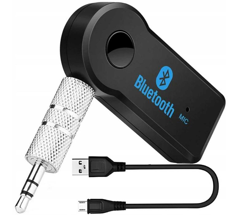 ODBIORNIK ADAPTER transmisja dźwięku mikrofon BLUETOOTH aux minijack