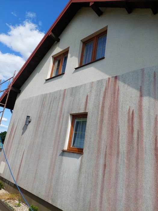 Mycie i malowanie dachów,elewacji i kostki brukowej