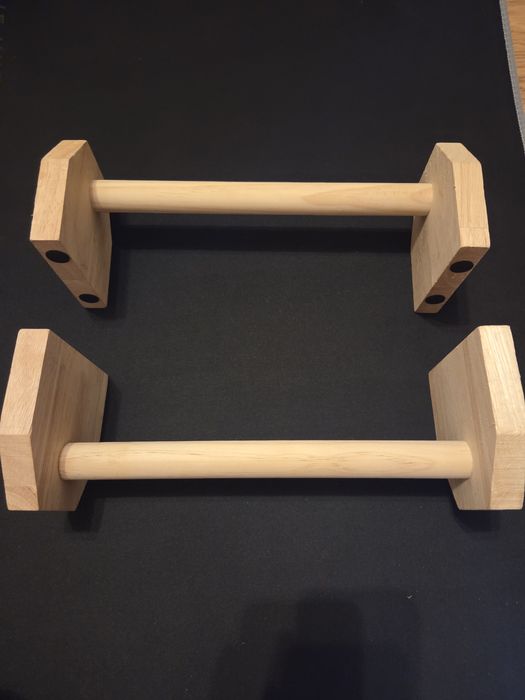 Uchwyty do pompek – Paraletki drewniane  31,5 x 11 x 11 cm