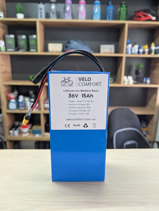 Акумулятор li-ion 24/36в/48в/60в/72в для електровелосипеда, самоката