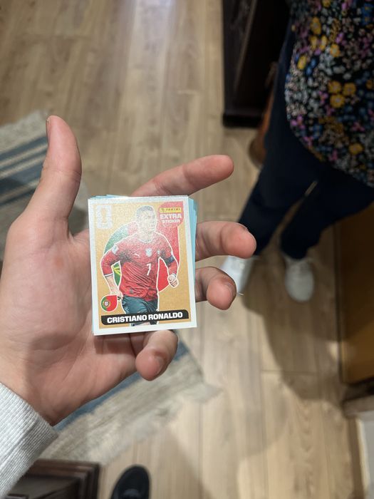 Cristiano ronaldo carta ouro