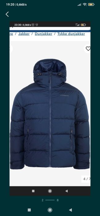 Kurtka puchowa Strongberg roz M unisex.
