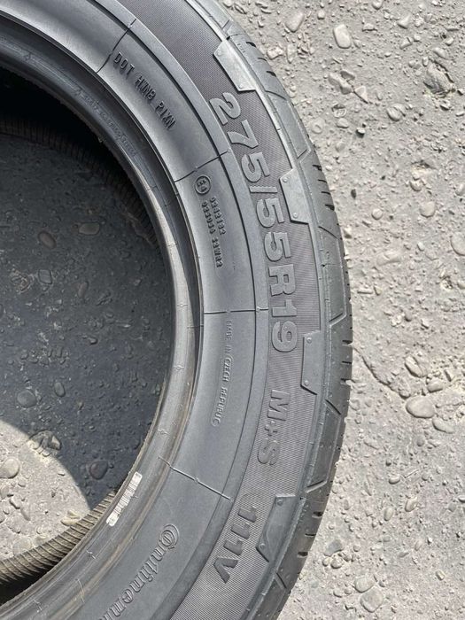 Шини 275/55 R19 пара Continental 2024p всесезон 7мм